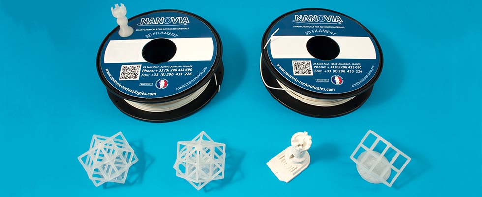 Radiopaque filament for 3D printing