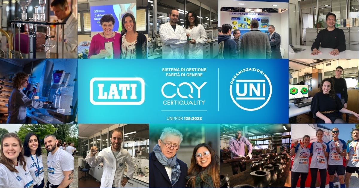 LATI Industria Termoplastici achieves Gender Equality Certification: 'We celebrate the uniqueness of each person'